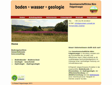 Tablet Screenshot of geowissen-umwelt.de